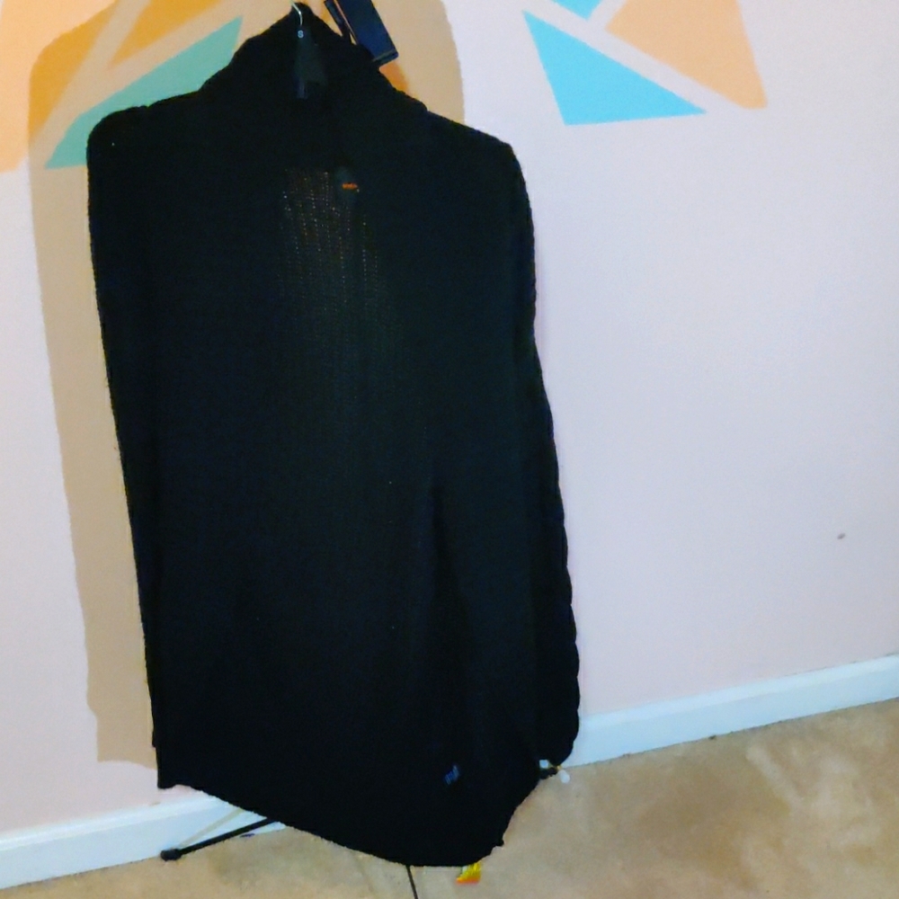 Black cardigan